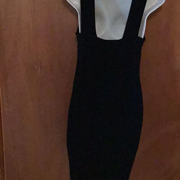 Ladies black sleeveless black 👗 with sequins  LRG - Picture 4 of 7